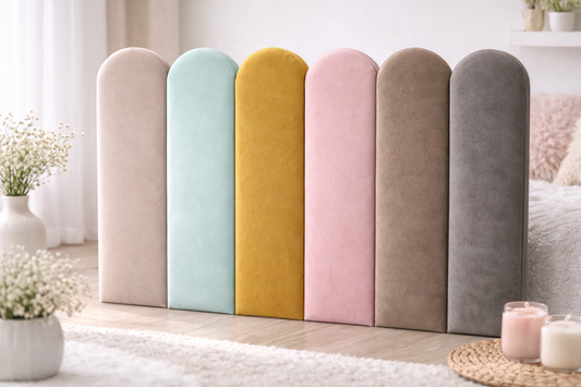 Bársony ovális falipanel