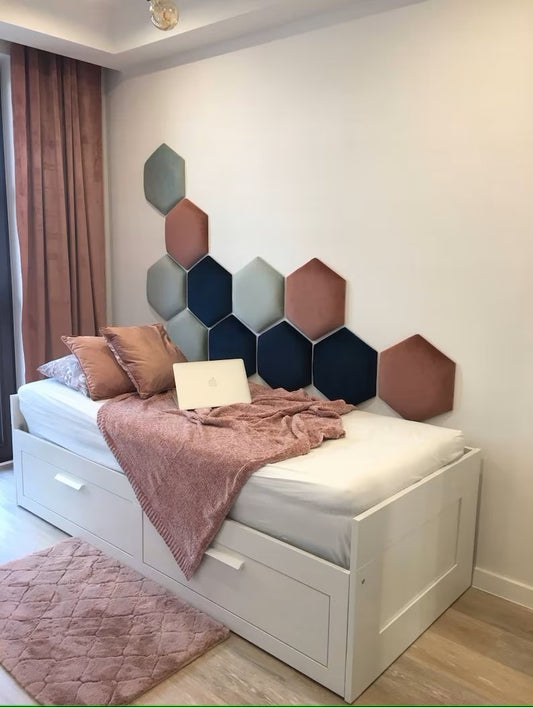Elegáns Hexagon Faldekoráció a Modern Otthonokba 11 elemből áll